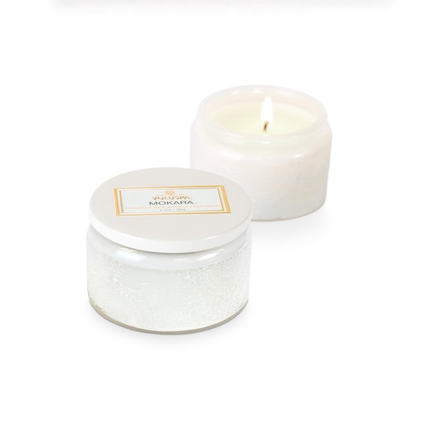Small Glass Jar Candle Mokare