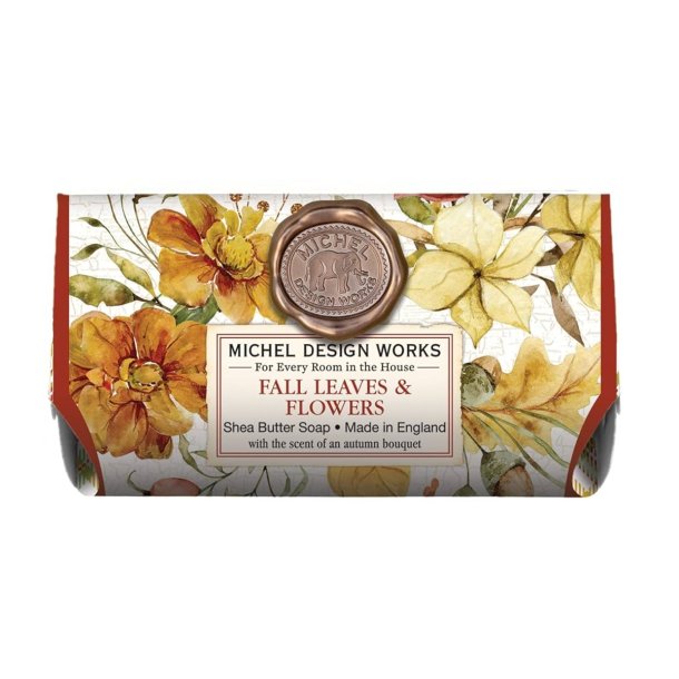 Soap � Large � Fall Leaves and Flowers
