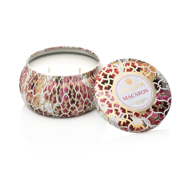 2-wick Maison Metallo Candle Macaron