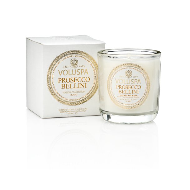 Classic Maison Boxed Votive Candle Prosecco Bellini