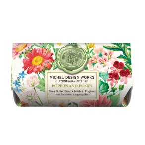 Soap � Large � Poppies and Posies